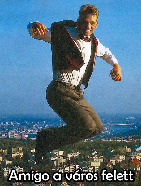 Amigó a város felett
